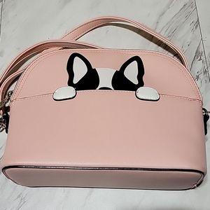 Betsey Johnson Boston Terrier Crossbody
